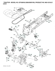 Husqvarna Gth26K54 - Drive