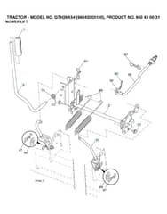 Husqvarna Gth26K54 - Mower Lift & Deck Lift
