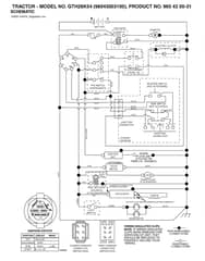 Husqvarna Gth26K54 - Schematic
