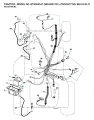 Husqvarna Gth26K54 T - Electrical
