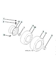 Husqvarna Gth26V52Ls - Wheels & Tyres