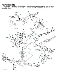 Husqvarna Gth2754 - Drive