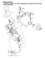 Husqvarna Gth2754 - Steering