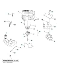Husqvarna Gth 264T - Engine