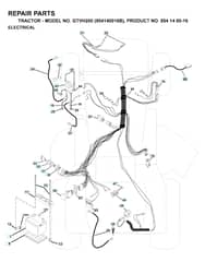 Husqvarna Gtvh200 - Electrical