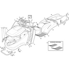 GTX 36H - 2022-2024 - 2T0785447/AT1 - Atco Ride On Mower Body Diagram