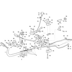 GTX 48HR - 2021 - 2T1925647/AT1 - Atco Ride On Mower Brake Controls Diagram