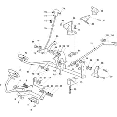 GTX 48HR 4WD - 2021 - 2T3025647/AT1 - Atco Ride On Mower Drive Controls Diagram