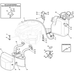 GTXE 40H 4WD - 2021-2022 - 2T1425247/AT9 - Atco Ride On Mower Engine Diagram