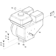 Belle Guardian 350 & 400 - Engine Assembly (Honda GX270)