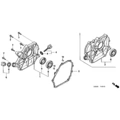 Belle Honda GX120 UT1 - Crankcase Cover