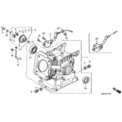 Belle Honda GX120 UT1 - Cylinder Barrel