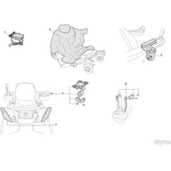 Gyro 700e - 2022-2025 - 2F7063605/ST1 - Stiga Zero Turn Mower Accessories Diagram
