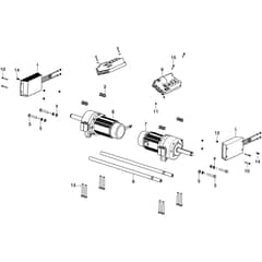 Gyro 900e - 2023 - 2F7064705/ST1 - Stiga Zero Turn Mower Transmission Diagram