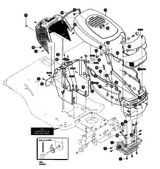 Hayter Heritage H15-40 - 145R (145R001001 - 145R099999) - Front Chassis Assembly