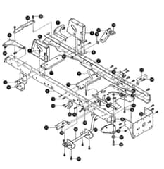 Hayter Heritage H15-40 - 145S (145S001001 - 145S099999) - Frame Assembly 01