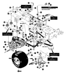 Hayter Heritage H15-40 - 145S (145S001001 - 145S099999) - Motion Drive Assembly