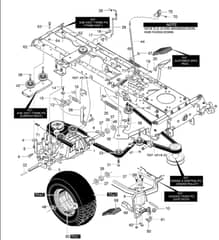 Hayter Heritage H19-40 - 146R (146R001001 - 146R099999) - Motion Drive Assembly