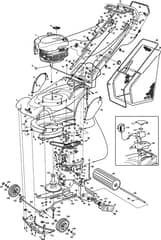 Hayter Harrier 41 AD VS - 413E (413E270000001 - 413E270999999) - Mainframe Assembly