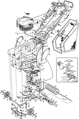 Hayter Harrier 41 AD VS - 413E (413E290000001 - 413E290999999) - Mainframe Assembly