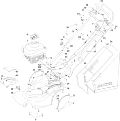 Hayter Harrier 41 AD VS - 413H (314000001 - 314999999) - Upper Mainframe
