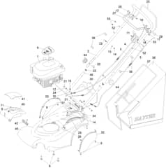 Hayter Harrier 41 AD VS - 413H (316000101 - 316999999) - Upper Mainframe