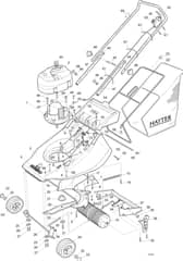 Hayter Harrier 41 Electric - 313N (313N001001 - 313N099999) Mainframe Assembly