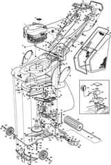 Hayter Harrier 41 ES VS - 412E (412E280000001 - 412E280999999) - Mainframe Assembly