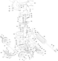 Hayter Harrier 41 ES VS - 412H (412H316000101 - 412H316999999) - Lower Mainframe