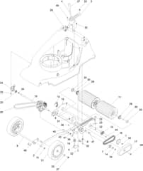 Hayter Harrier 41 Pro Autodrive FS - 379A (400000000 - 402186668) - Traction - Suspension - Hoc