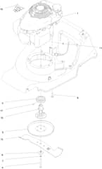 Hayter Harrier 41 Pro Autodrive FS - 379A (402186669 - 999999999) - Engine - Blade