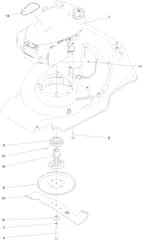 Hayter Harrier 41 Pro Autodrive FS - 379B (409296488 - 999999999) - Engine - Blade