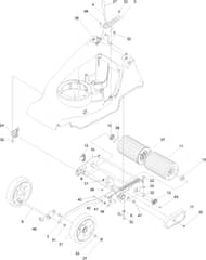 Hayter Harrier 41 Push - 374A (409108957 - 999999999) - Traction - Suspension - Hoc