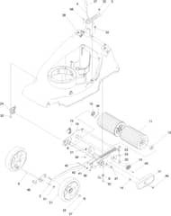 Hayter Harrier 41 Push B&S - 374A (400000000 - 405999999) - Traction - Suspension - Hoc
