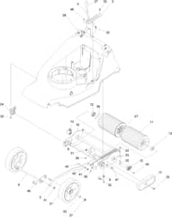Hayter Harrier 41 Push B&S - 374A (411000000 - 411524518) - Traction - Suspension - Hoc