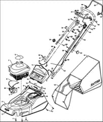 Hayter Harrier 48 AD - 490G (490G290000001 - 490G290999999) - Upper Mainframe