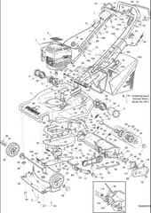 Hayter Harrier 48 Autodrive BBC - 485T (485T001001 - 485T099999) - Parts Assembly