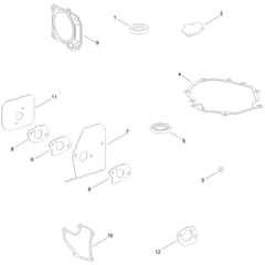 Hayter Harrier 48 Autodrive VS - 474A (404000000 - 406999999) - Seal - Gasket Kit No. 127-9144