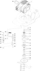 Hayter Harrier 48 Autodrive VS B&S - 475A (404000000 - 406999999) - Engine - Blade