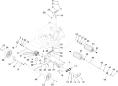 Hayter Harrier 48 Autodrive VS B&S - 475A (404000000 - 406999999) - Traction - Suspension - Hoc
