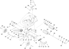 Hayter Harrier 48 Autodrive VS ES - 476A (404000000 - 406999999) - Traction - Suspension - Hoc