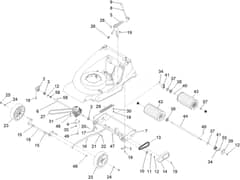 Hayter Harrier 48 Autodrive VS ES - 476A (409035297 - 999999999) - Traction - Suspension - - Hoc