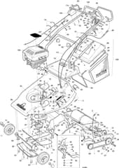 Hayter Harrier 48 BBC - 419N (419N001001 - 419N099999) - Mainframe Assembly