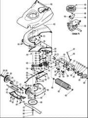 Hayter Harrier 48 Pro - 496E (496E270000001 - 496E270999999) - Lower Mainframe