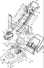 Hayter Harrier 48 Pro - 496E (496E270000001 - 496E270999999) - Upper Mainframe