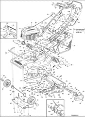 Hayter Harrier 48 Pro Autodrive - 486T (486T001001 - 486T099999) - Parts Assembly
