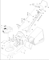 Hayter Harrier 56 Autodrive - 560H (560H313000001 - 560H313999999) - Upper Mainframe