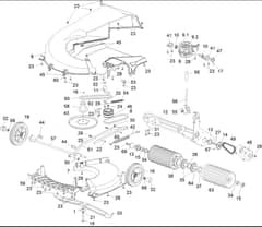 Hayter Harrier 56 Autodrive - 560H (560H313000001 - 560H313999999) - Lower Mainframe