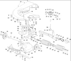 Hayter Harrier 56 Autodrive - 560H (560H316000101 - 560H316999999) - Lower Mainframe