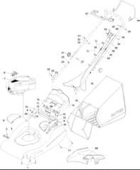 Hayter Harrier 56 Autodrive - 560H (560H316000101 - 560H316999999) - Upper Mainframe